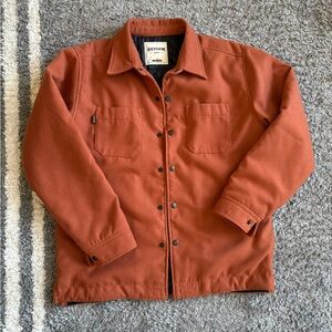 Devium Stampede Quilt Lined Flannel Jacket - Discontinued Rust Color (Worn Once)
